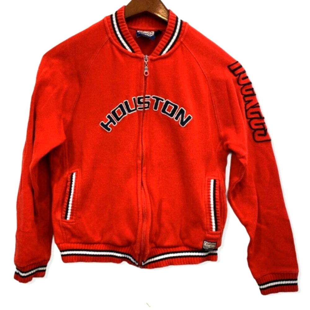 NBA Houston Rockets Sweater Cardigan fits women's size small too